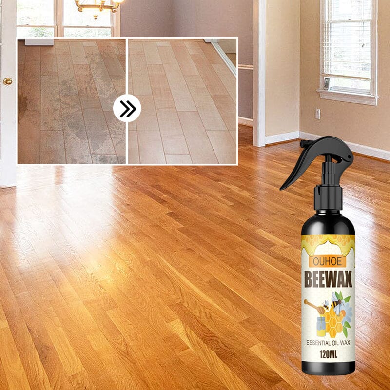 Natural micro-molecular beeswax spray