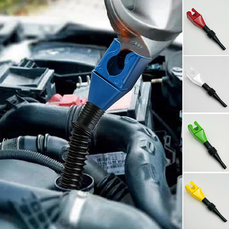 Flexible Funnel for the Draining Tool