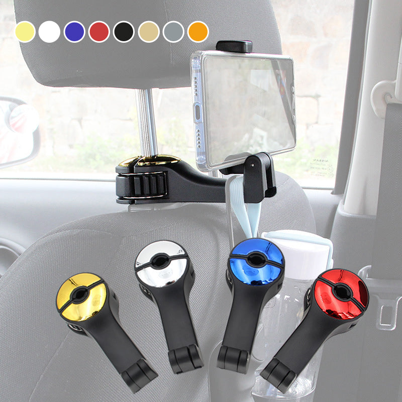Headrest holder car strap