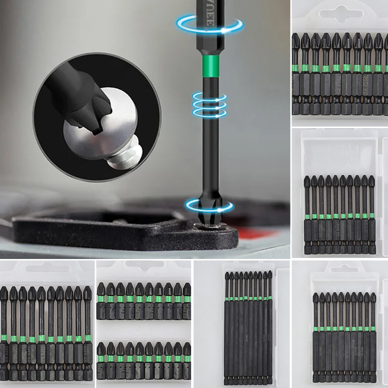 Phillips Screwdriver Bit Set (6 Pieces)