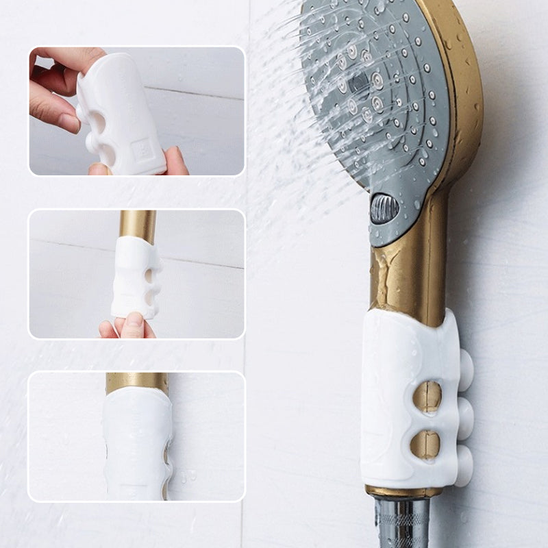 Hands-free shower head holder