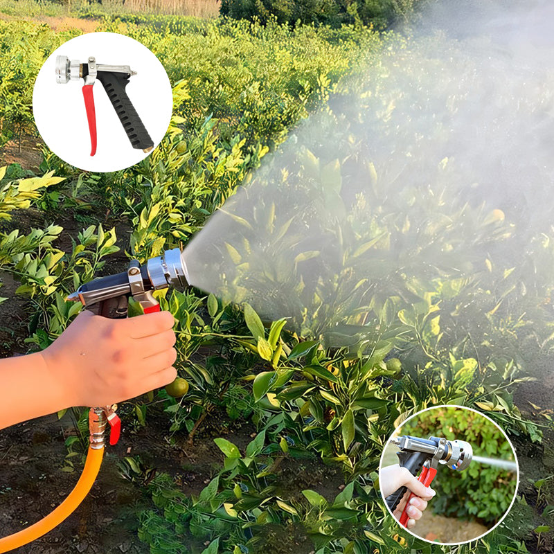 High-pressure electro spraying device