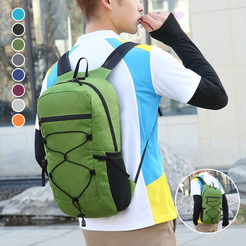 Useful foldable backpack