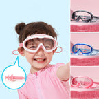 HD large frame waterproof and anti-fog swim goggles
