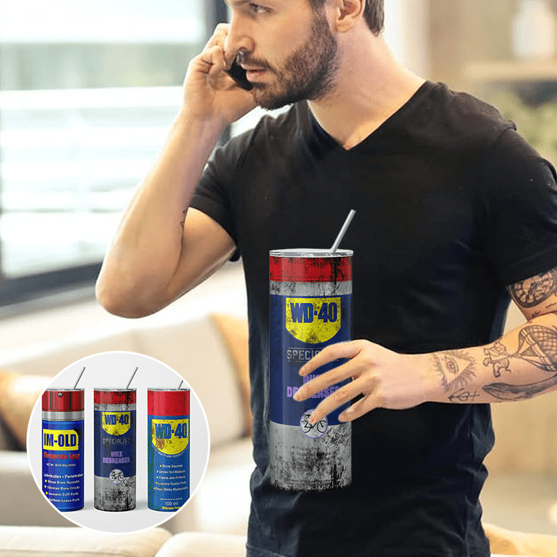 Dirty Pattern Thermal Cup