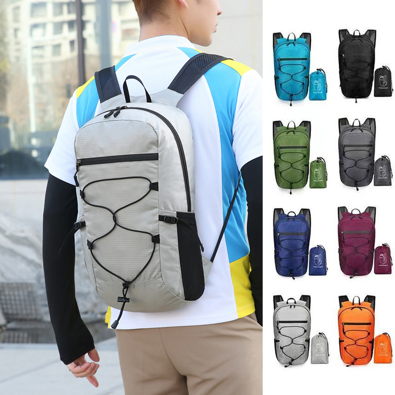 Useful foldable backpack