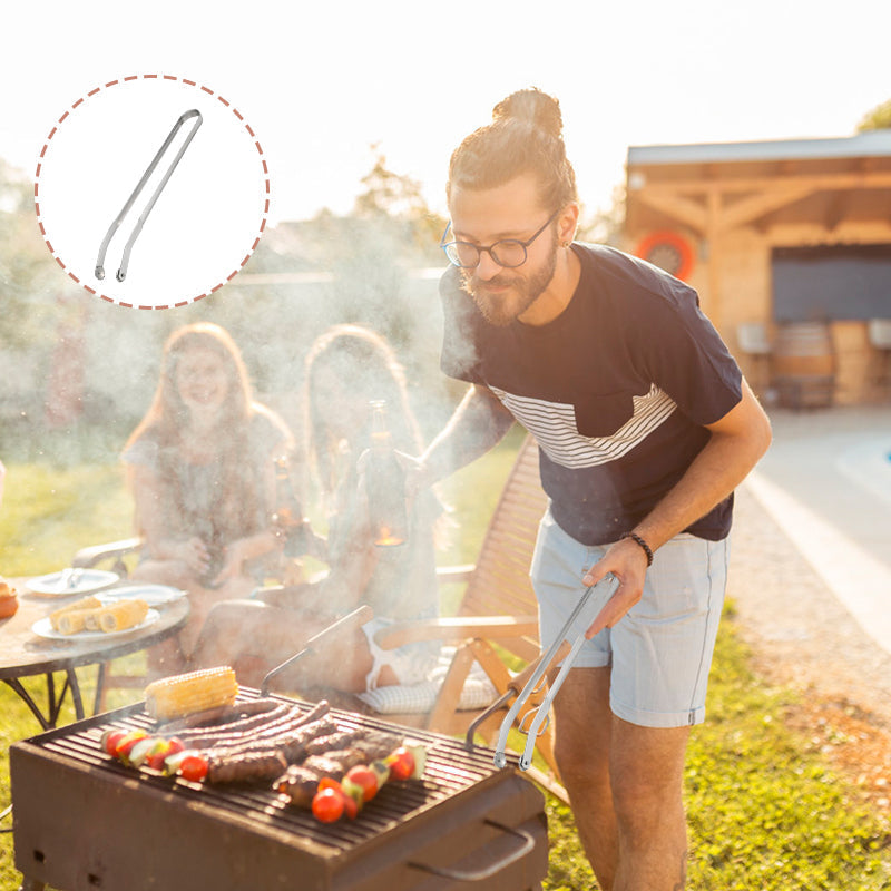 Tongs for Turning BBQ Sausages