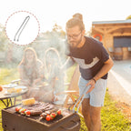 Tongs for Turning BBQ Sausages