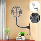 Motorcycle helmet holder