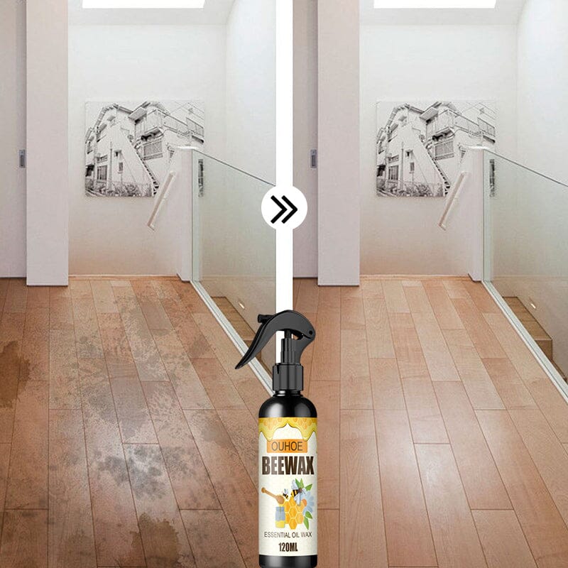 Natural micro-molecular beeswax spray