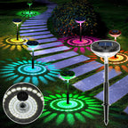 Solar-powered Colorful Outdoor Lighting