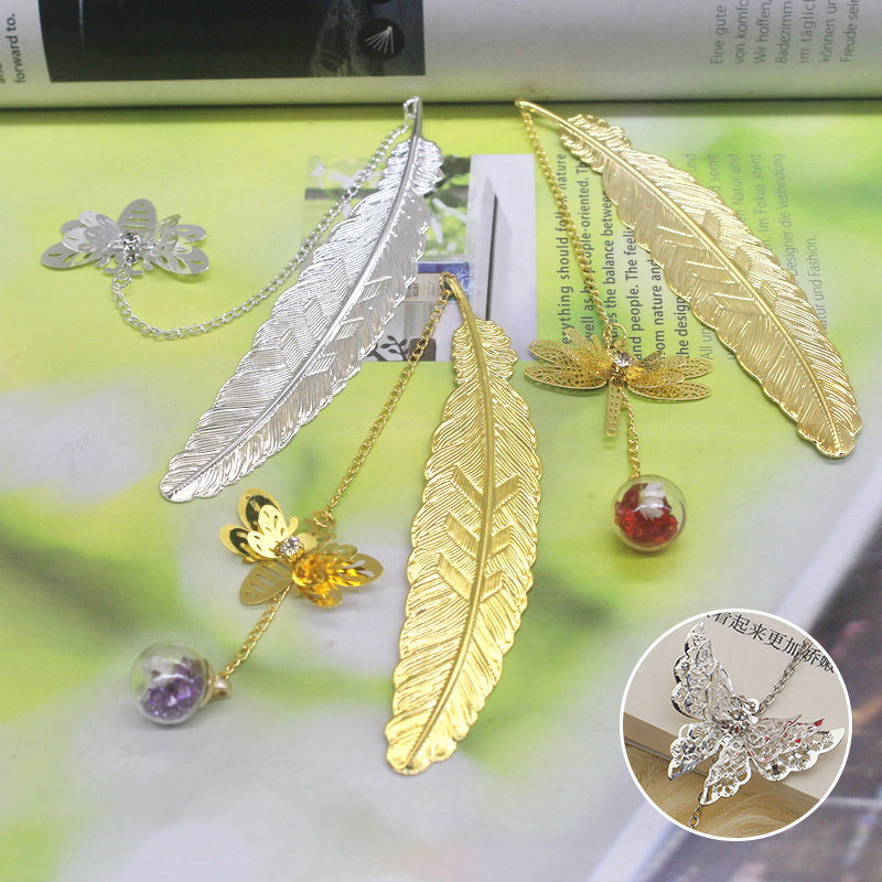 Metal Spring Bookmark