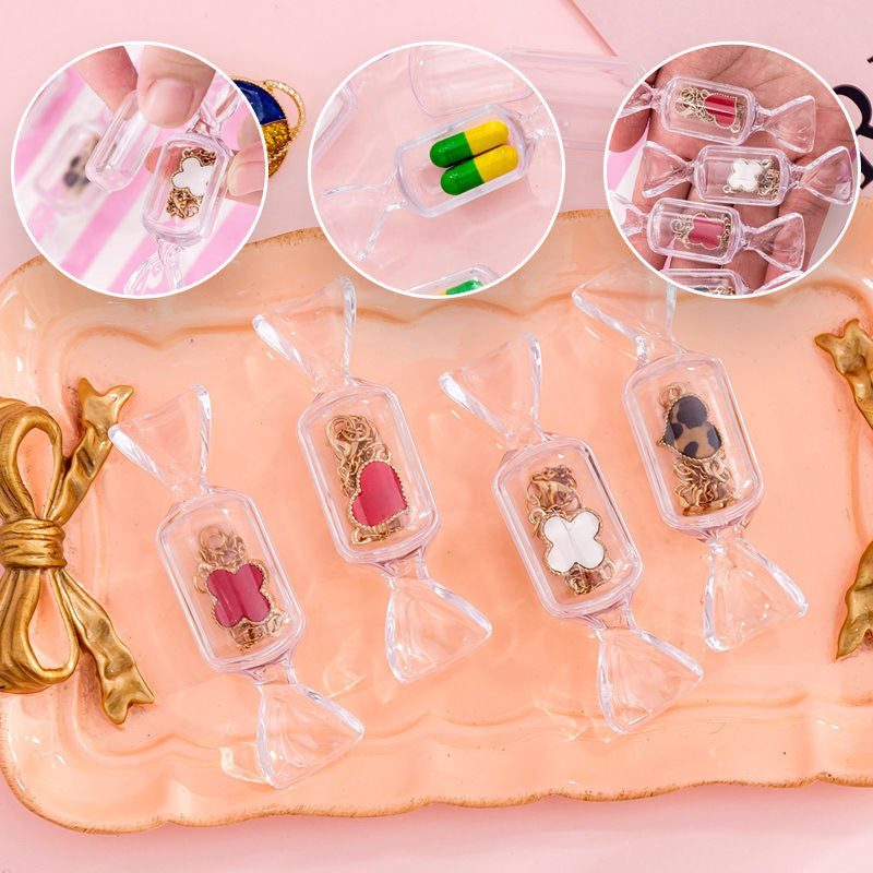 Transparent Candy Shape Jewelry Box (10 pieces)