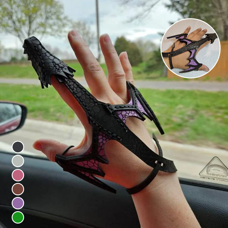 Leather Hand Dragon Bracelet