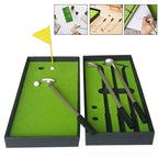 Golf gift with putting green