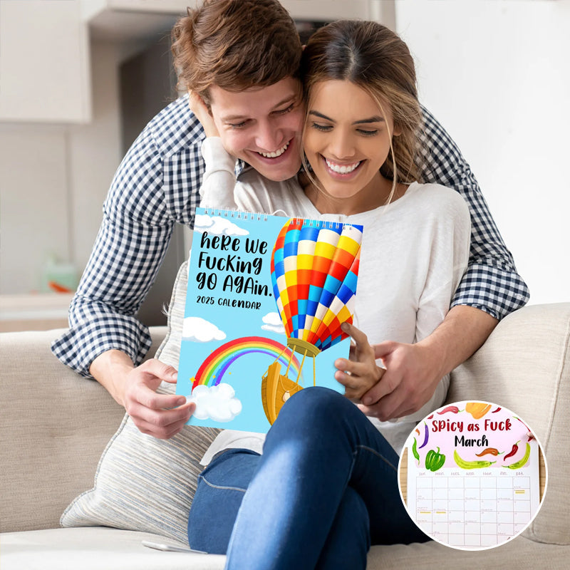 New Version - Hot Air Balloon - NOW IT STARTS AGAIN 2025 CALENDAR