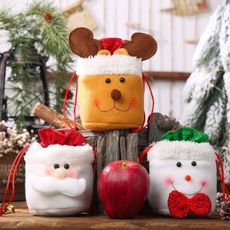 Christmas gift doll bags