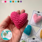 Crocheted Heart Bag Hug