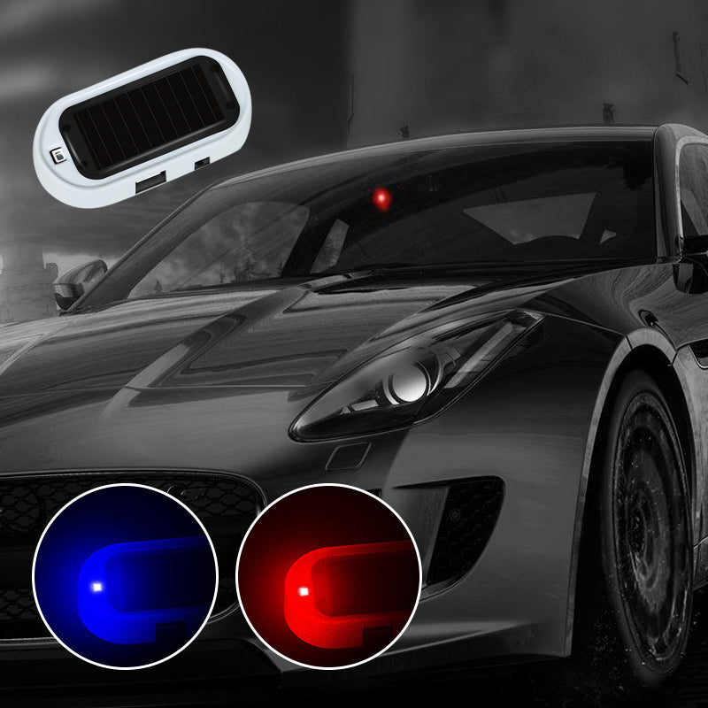Solar LED Flash Car Alarm Simulator
