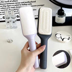 Self-cleaning anti-static massage comb