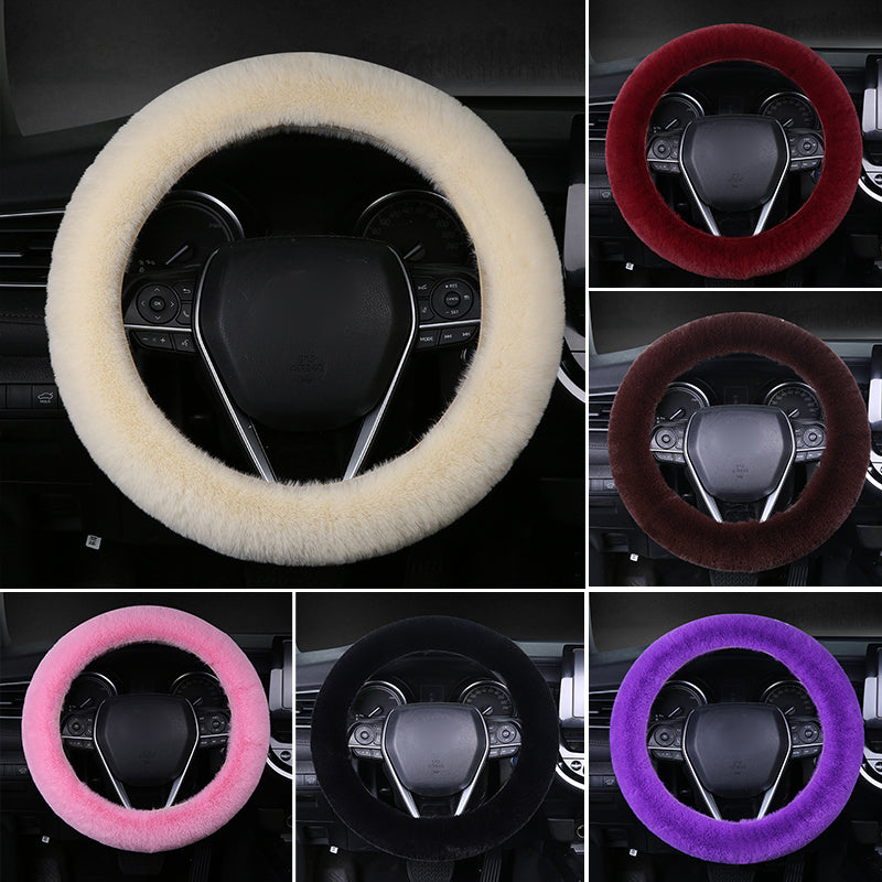 Universal Plush Steering Wheel Cover