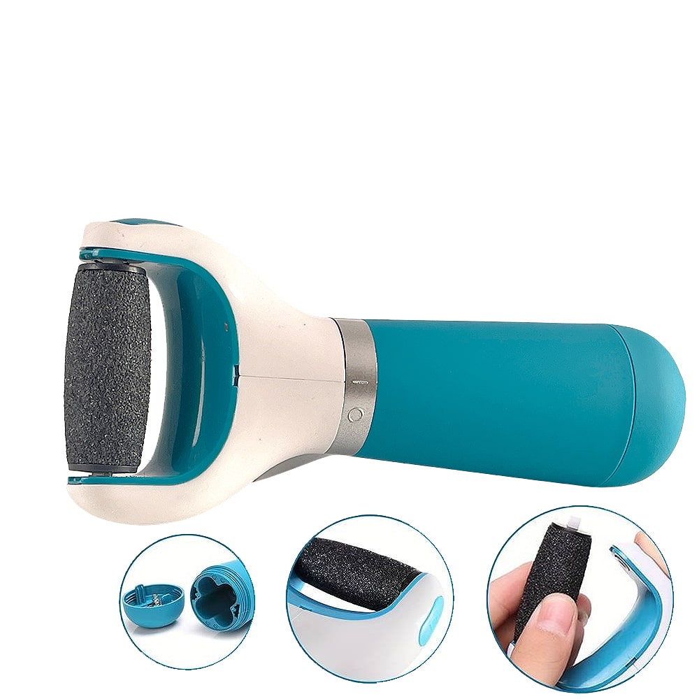 SoftFoot Electric File – Pedicure Device with Diamond Head for Removing Calluses