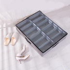 Foldable Shoe Box Organizer and Shoe Storage