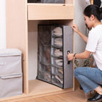 Foldable Shoe Box Organizer and Shoe Storage