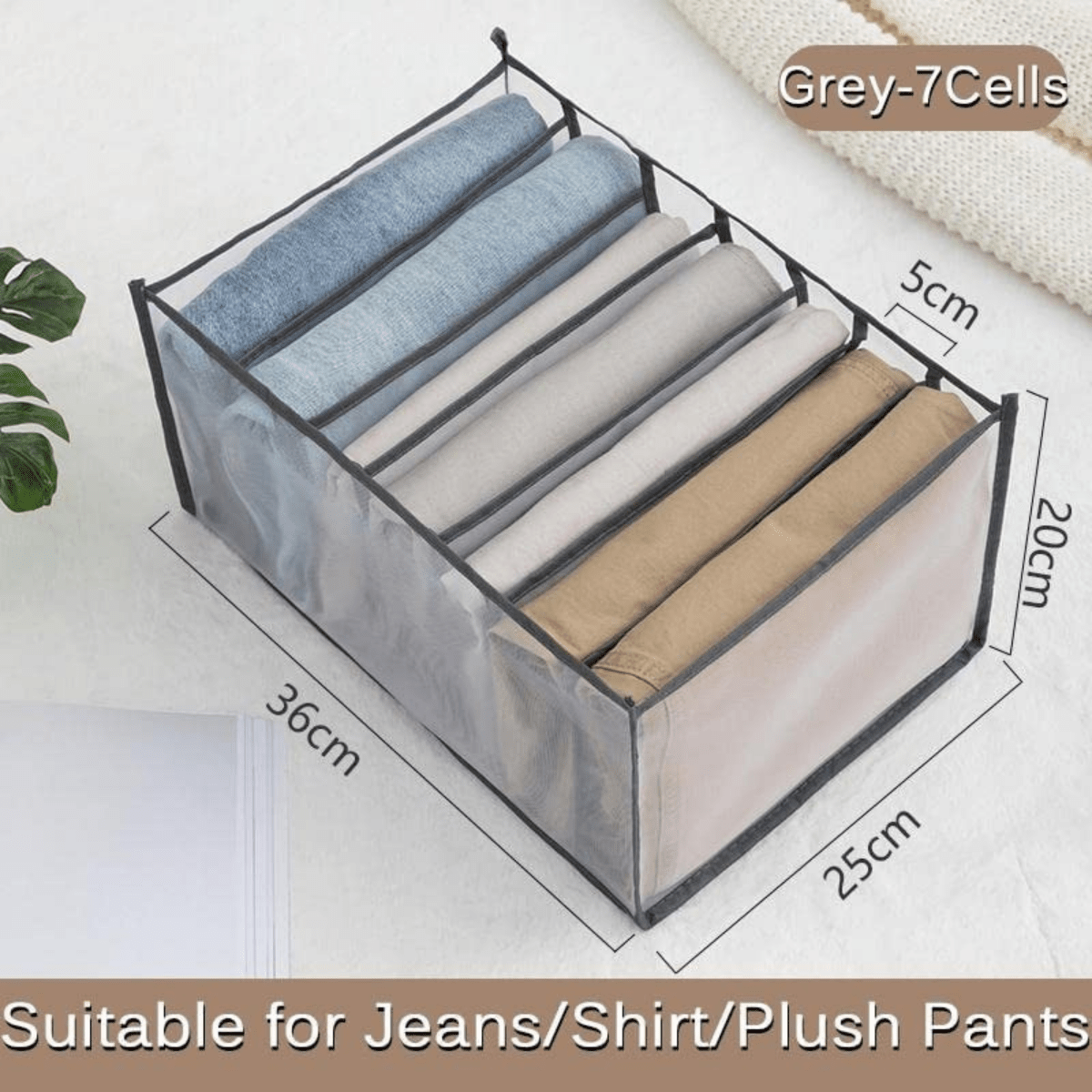 FOLDSPACE – Closet Organizer Set for Neat and Wrinkle-Free Storage