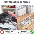FOLDSPACE – Closet Organizer Set for Neat and Wrinkle-Free Storage