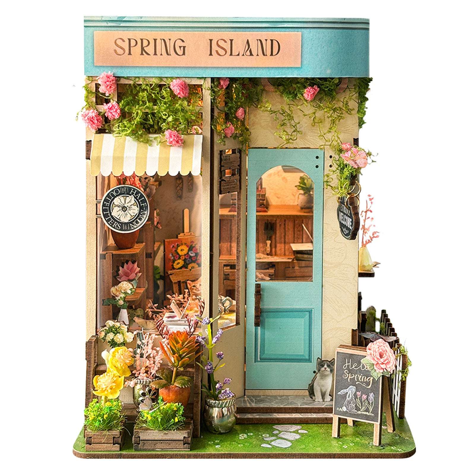 Spring Island DIY Book Nook Kit