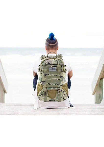 Tactical Backpack Military Style Outdoor Rucksack