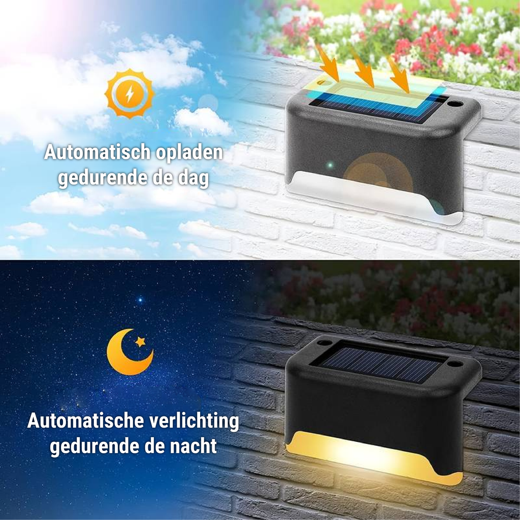 Elegant Solar Wall Light Outdoor | Wireless