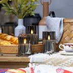 LuxeLumen LED Candle Set | Elegant LED candles with remote control for atmospheric ambiance