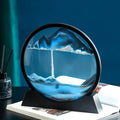 Royaleva Moving Sand Art Sculpture - LED Calming Desk Decoration