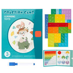 FracLuxe Magnetic Fraction Disc Set | Hands-on math learning tool for fractions and decimals
