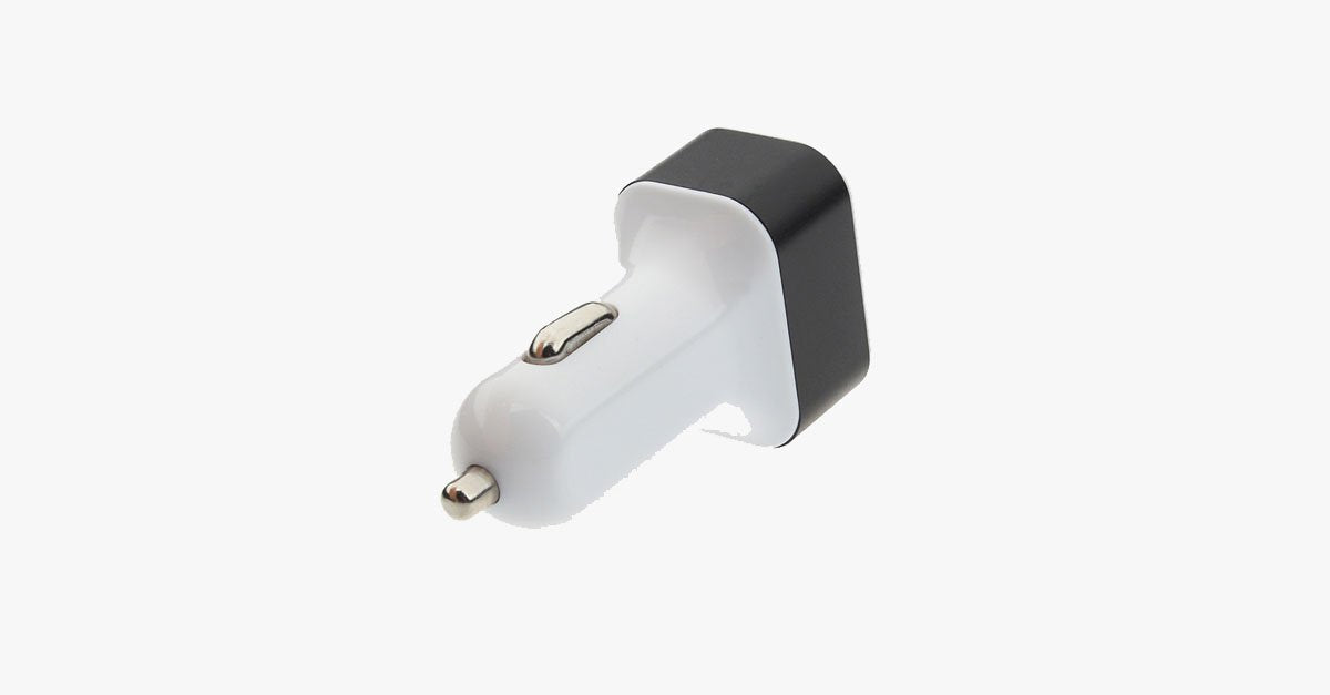 Universal 3-Port USB Car Charger – Easily charge multiple devices in your car!