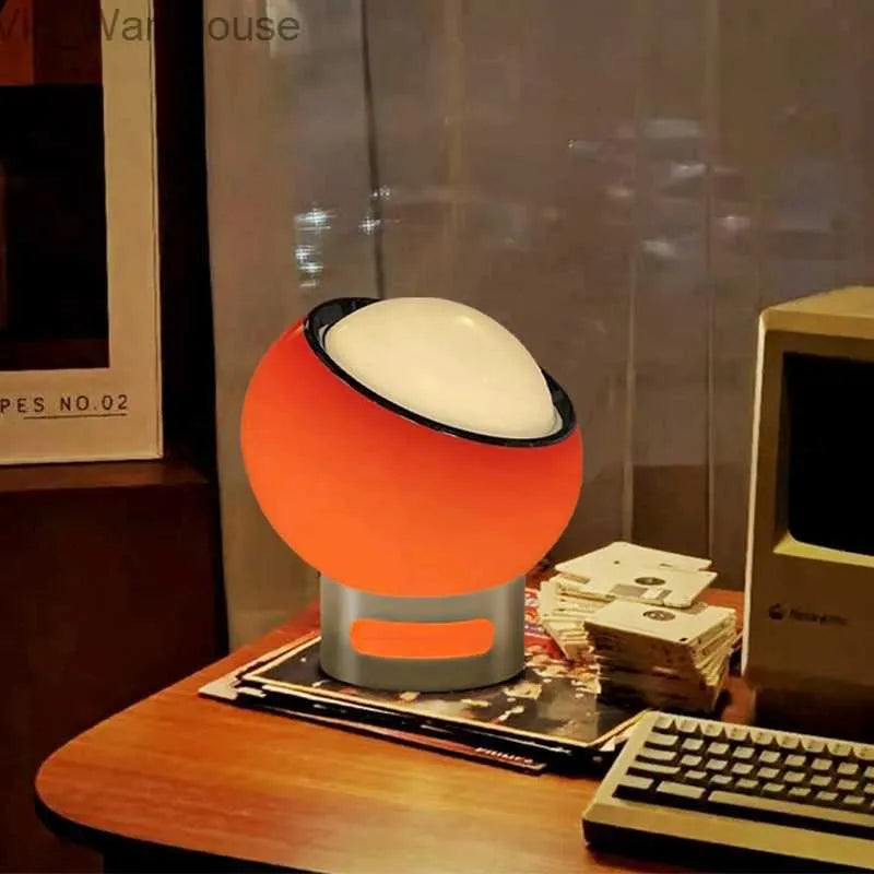 Elegant Bauhaus Table Lamp made of Opal Glass