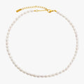 Amélie Freshwater Pearl Choker Necklace with 18K Gold Coating