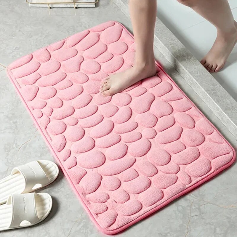 Memory Foam Non-Slip Bath Mat And Living Mat