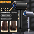 High-performance hair dryer 2400W with cold and warm air function - Ion technology