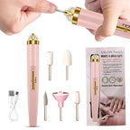5-in-1 Electric Nail Care Device – Portable Manicure Tool with LED Light