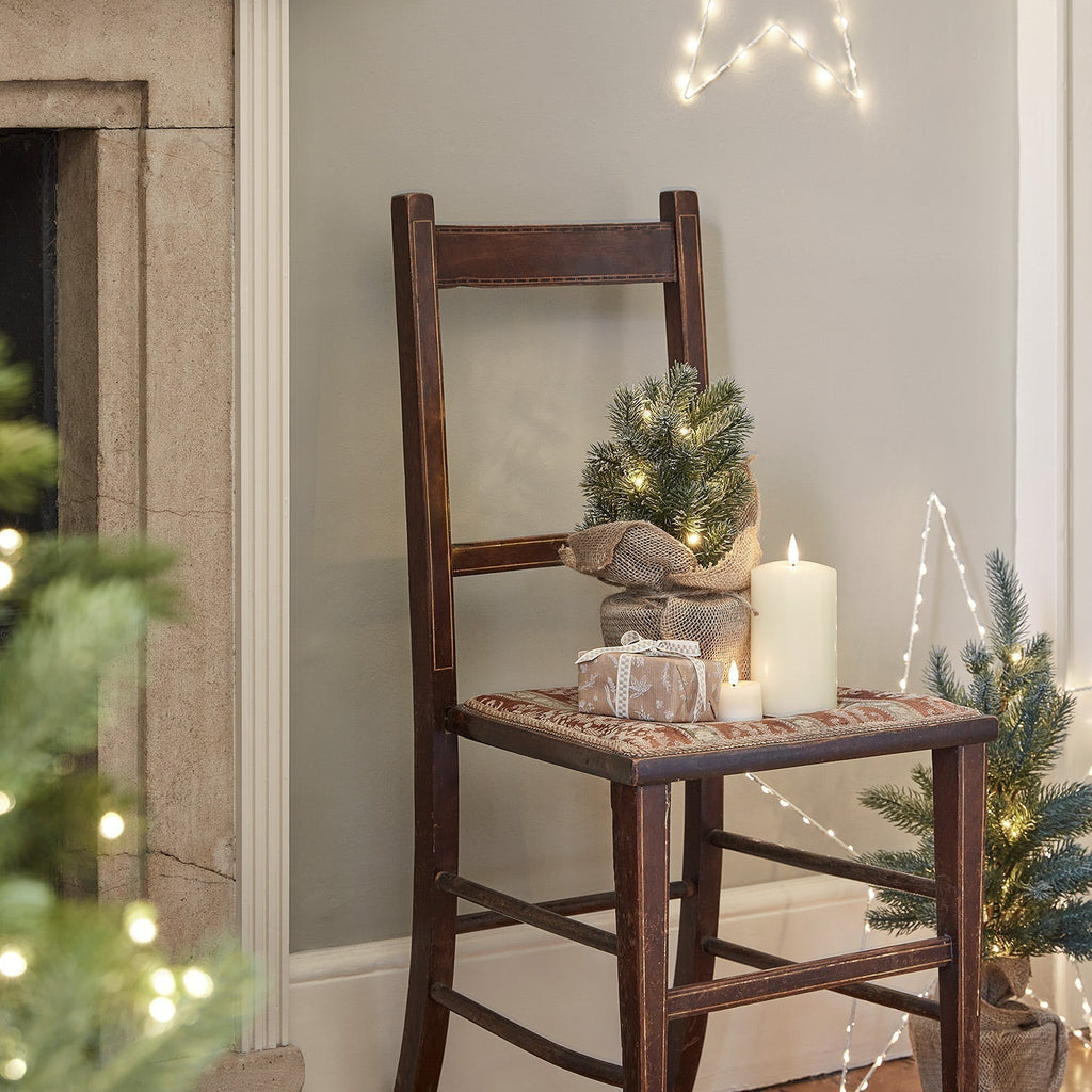 Christmas Decorations Mini Frosted Tree Lights