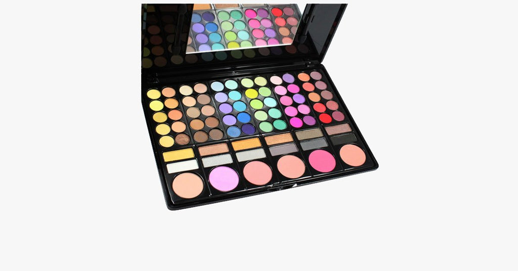 78 Colors Makeup Palette for Eyeshadow – A New Look Every Day