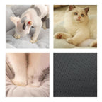 Deep Sleep Flower Shape Cat Bed