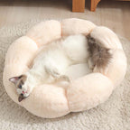 Deep Sleep Flower Shape Cat Bed