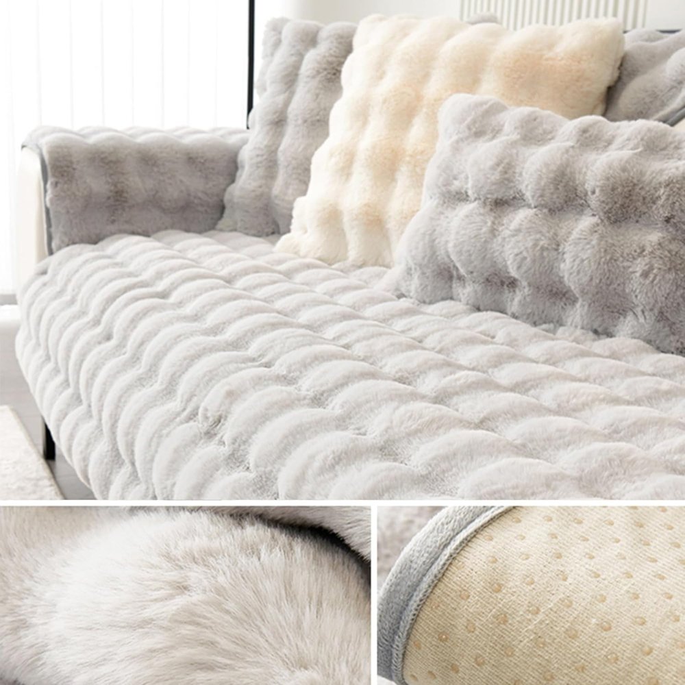 FurGuard - Thick Plush Dog Sofa Cover
