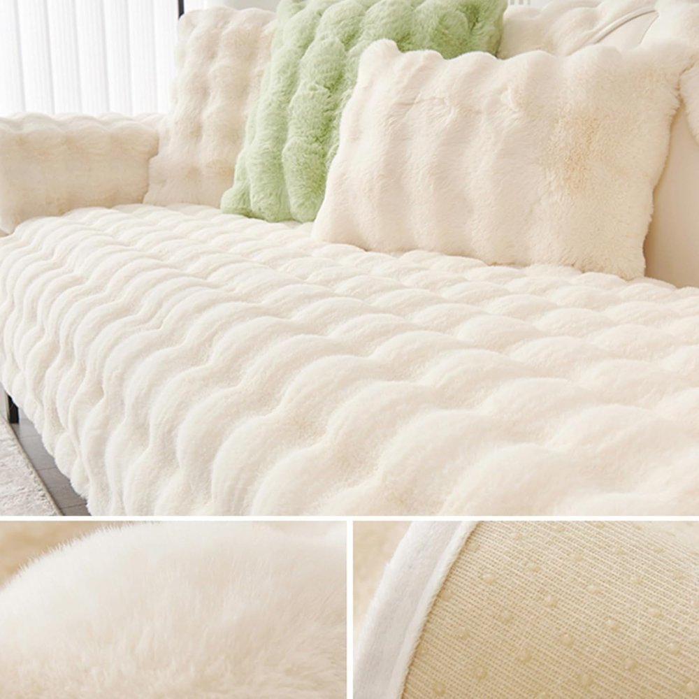 FurGuard - Thick Plush Dog Sofa Cover