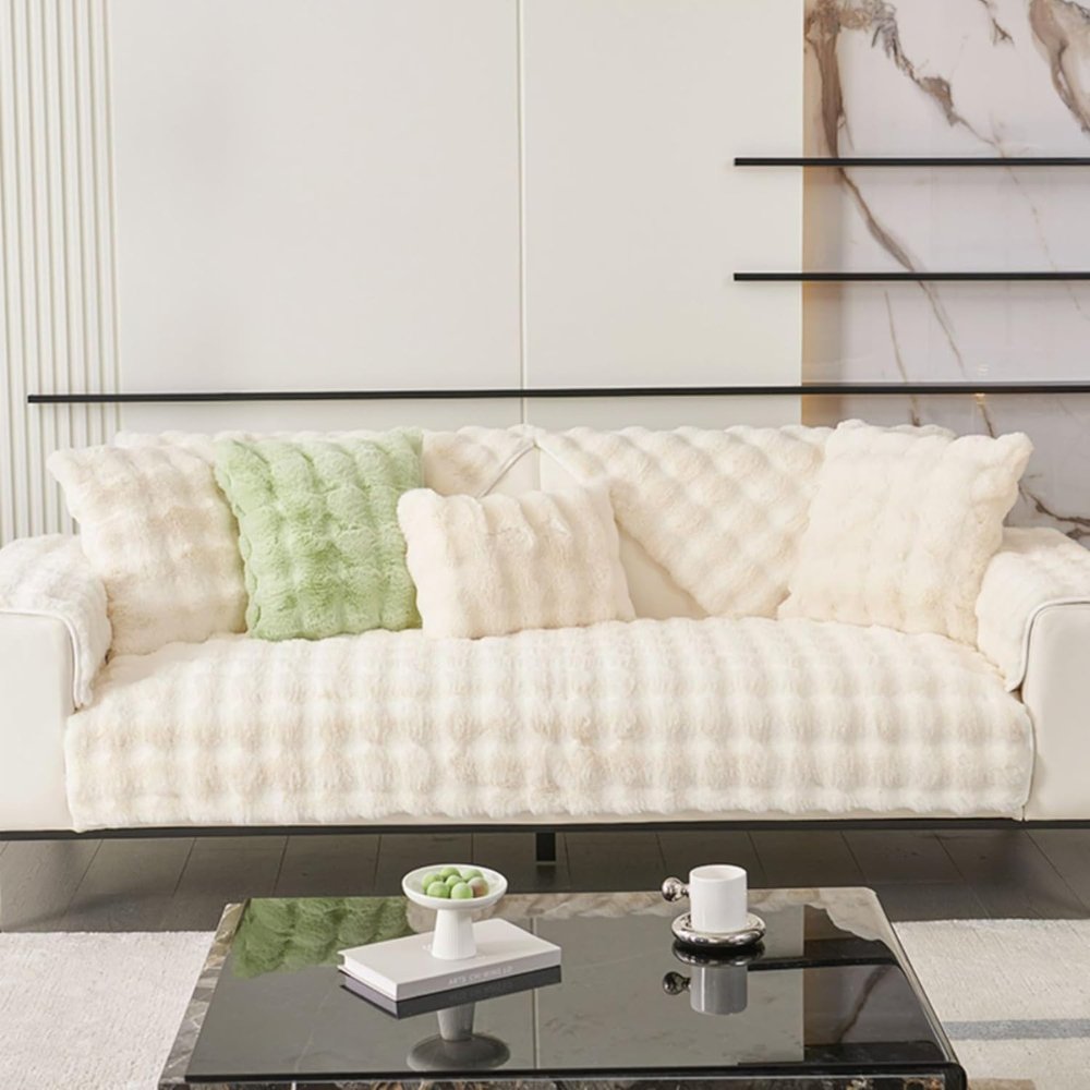 FurGuard - Thick Plush Dog Sofa Cover