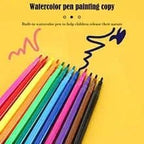 Creative drawing board with watercolour pens for children